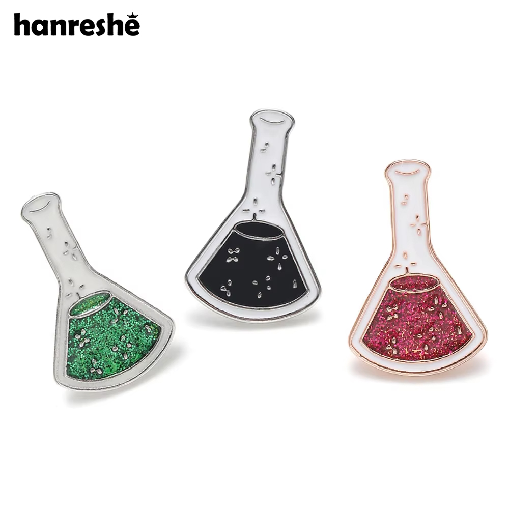 Medical Laboratory Science - Hanreshe ciência esmalte copo broche conjunto
