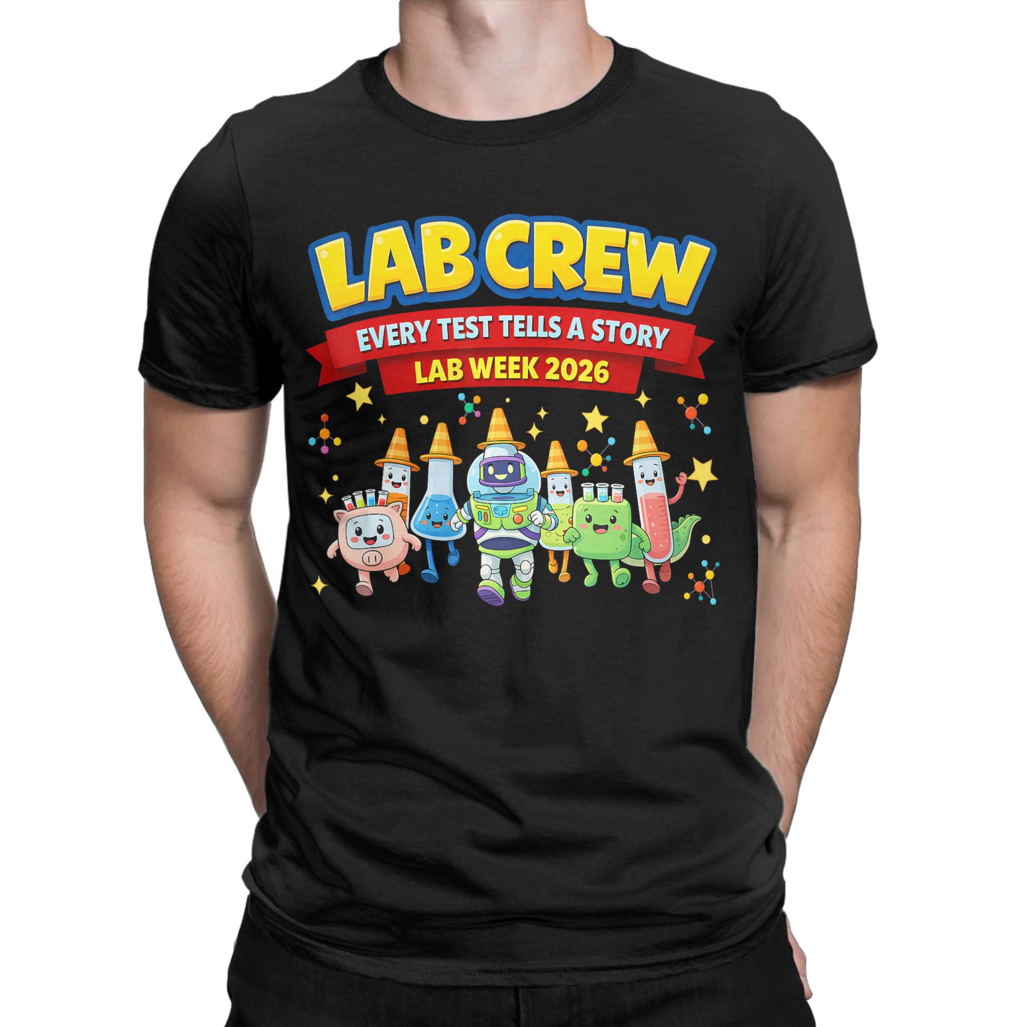 Medical Lab Week - Camiseta 100% Algodão para a Semana