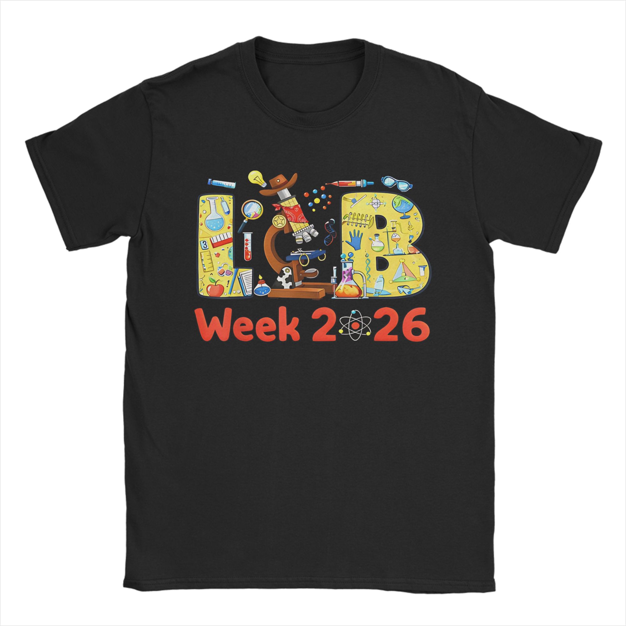 Camiseta Gráfica 100% Algodão  - Medical Lab Week avaliação e preço