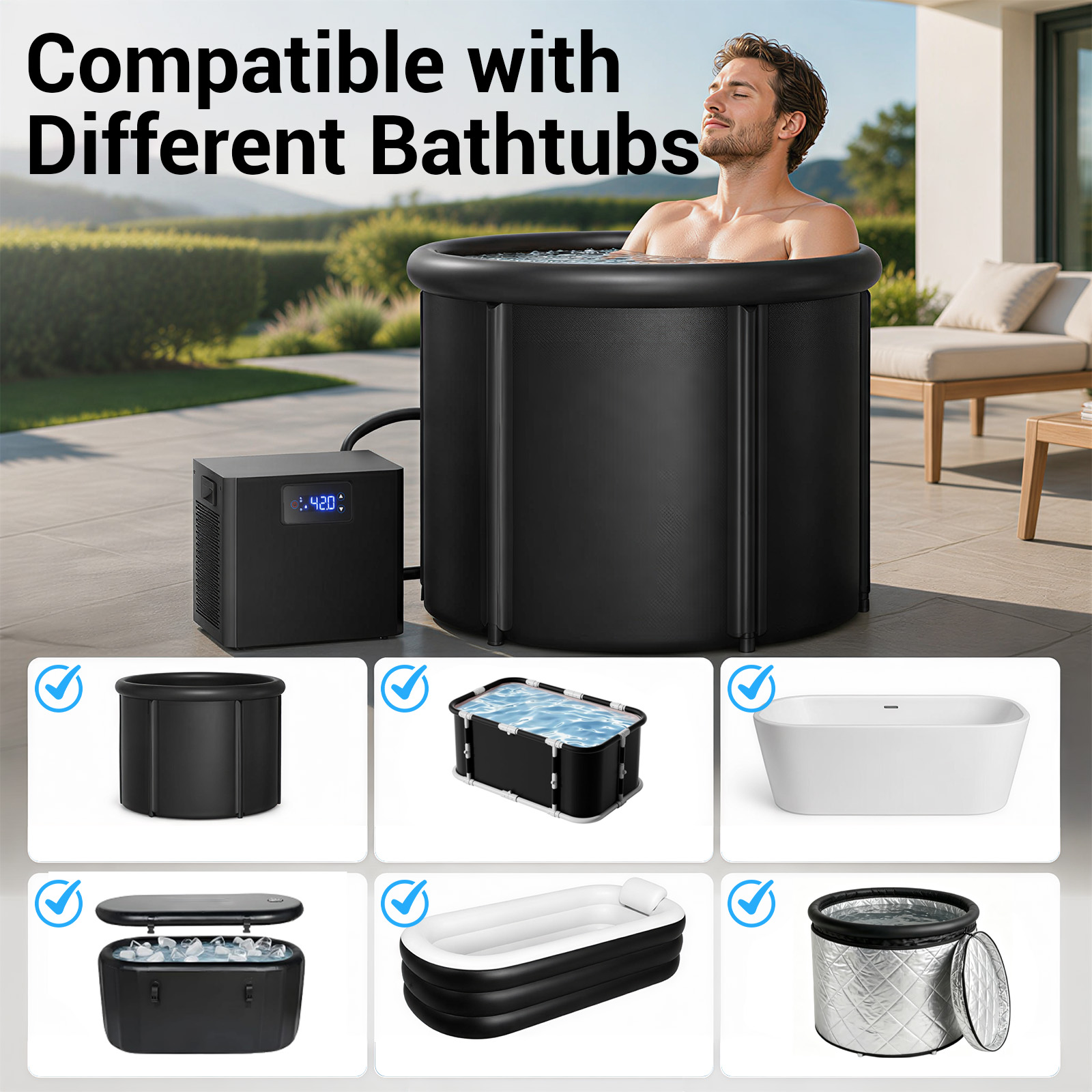 Kit de Banho de Gelo Oval e Ba - Water Bath Laboratory avaliação e preço