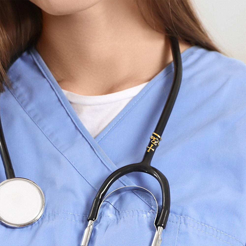Etiqueta de nome de estetoscóp - Medical Laboratory Science avaliação e preço