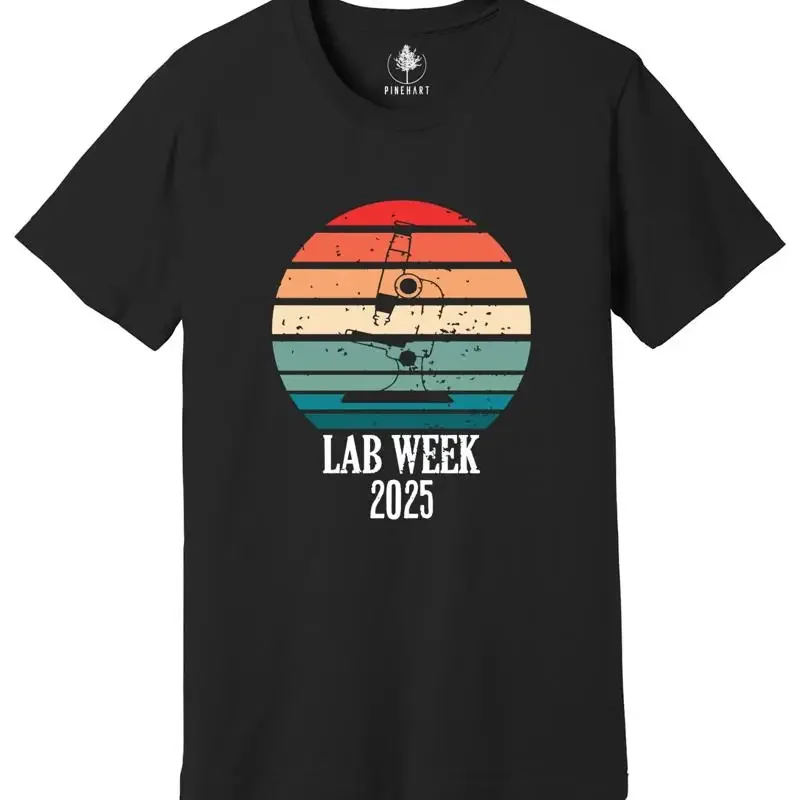 Camiseta Retro Lab Week 2025,  - Medical Lab Week avaliação e preço