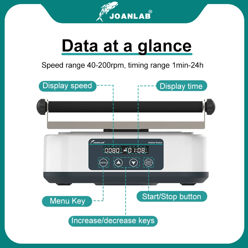 JOANLAB 110/220V Shaker Orbita - Water Bath Laboratory avaliação e preço